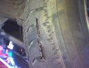 tyre chunks